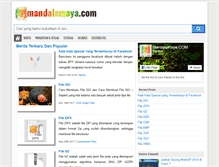 Tablet Screenshot of mandalamaya.com